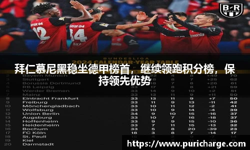 拜仁慕尼黑稳坐德甲榜首，继续领跑积分榜，保持领先优势