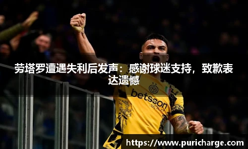劳塔罗遭遇失利后发声：感谢球迷支持，致歉表达遗憾